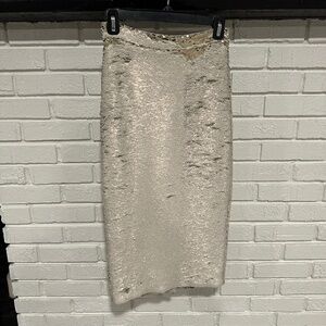 Anthro sequin pencil skirt